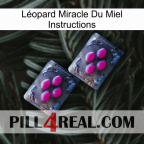 Léopard Miracle Du Miel Instructions 01